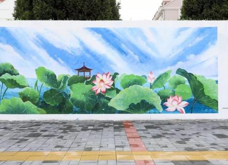  岐山墙绘施工材料制作工艺说明