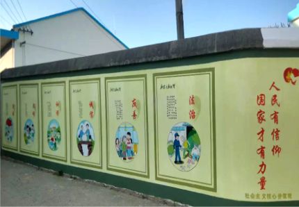 岐山文化墙施工攻略