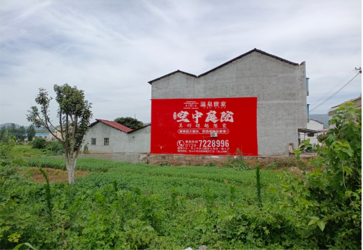  岐山做墙体广告的意义