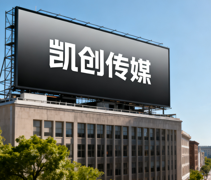  岐山户外广告牌的设计与制作