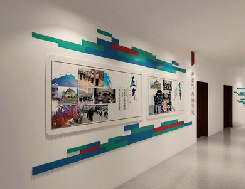  岐山企业文化墙用什么材料好？