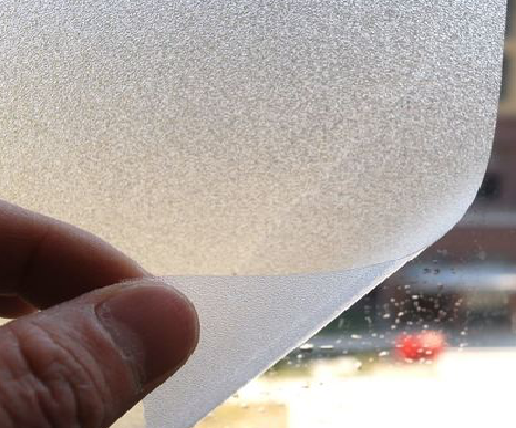  岐山玻璃门外面粘广告用什么材料好？