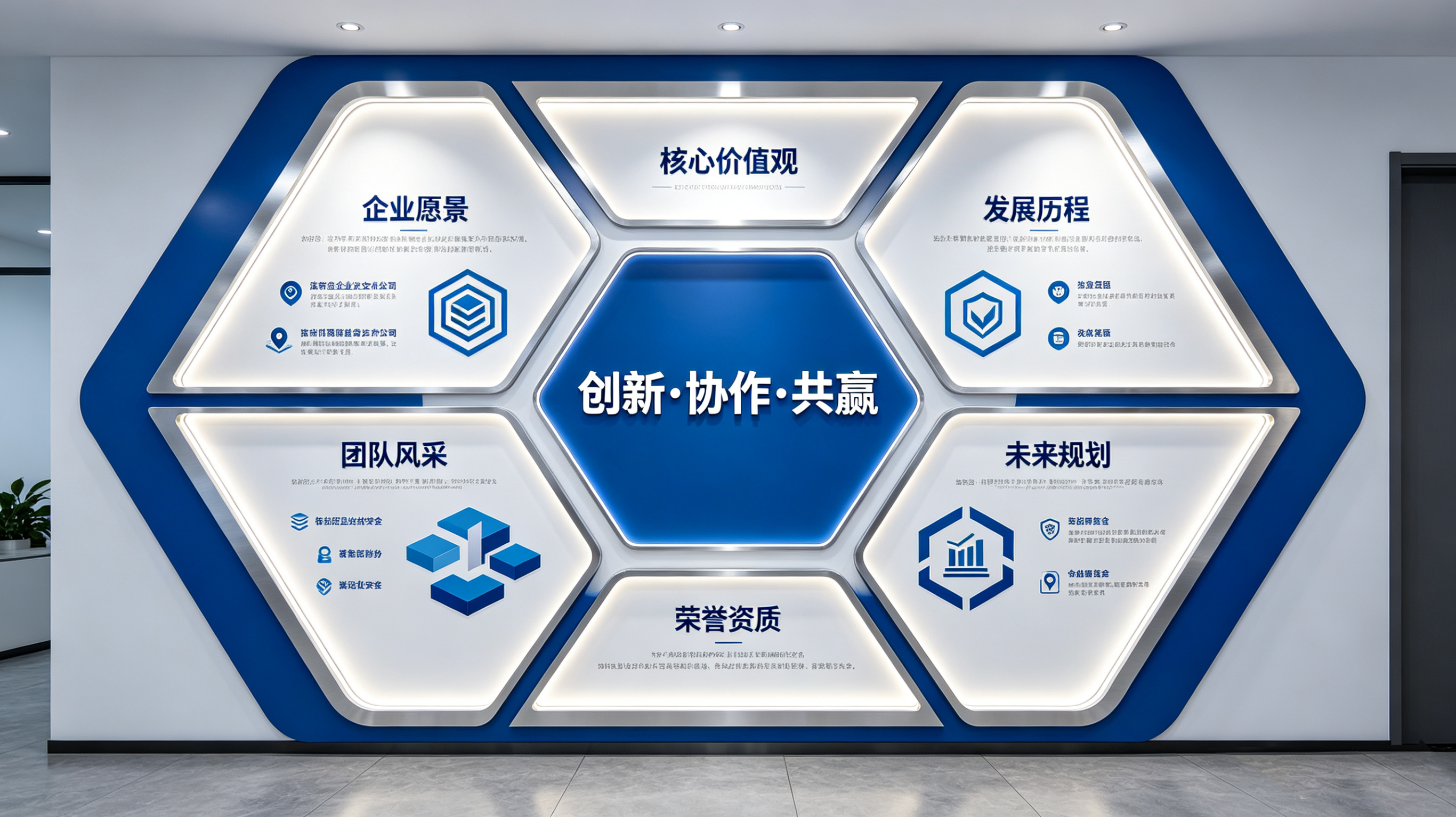  岐山企业文化墙六边形避坑指南（新手常犯5个错误）